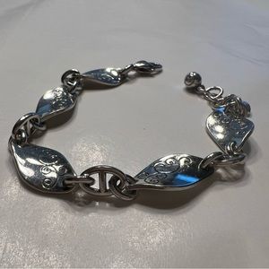 Brighton 8” Silver Twist Bracelet
